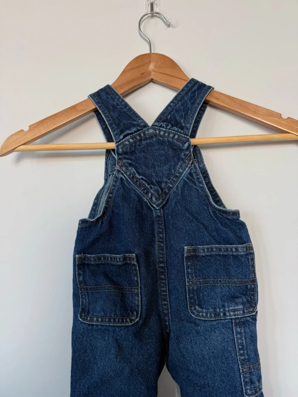 3/$20⚡️ Old Navy Dark Wash Unisex Workwear Jean Overalls Denim Y2K Inspired